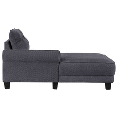 Caspian Grey Sectional - Ornate Home