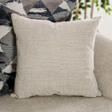 Cassani Walnut & Light Gray Stationary Sofa & Loveseat 2pc - Ornate Home