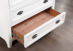 Castile White Chest - Ornate Home