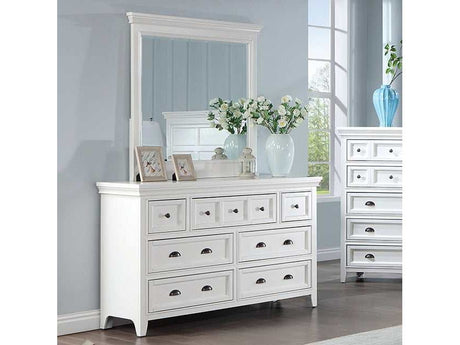 Castile White Dresser - Ornate Home