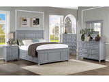 Castlile Gray 4 Pc. Queen Bedroom Set - Ornate Home