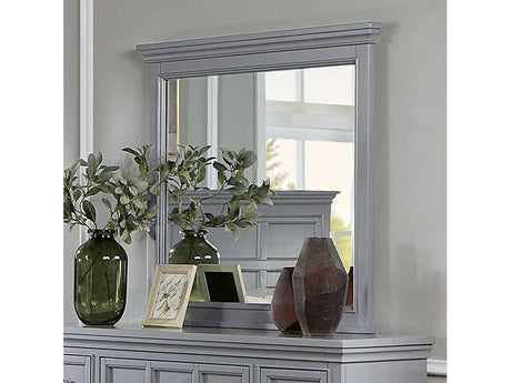 Castlile Gray Mirror - Ornate Home