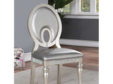 Cathalina Silver Side Chair (Set of 2) - Ornate Home