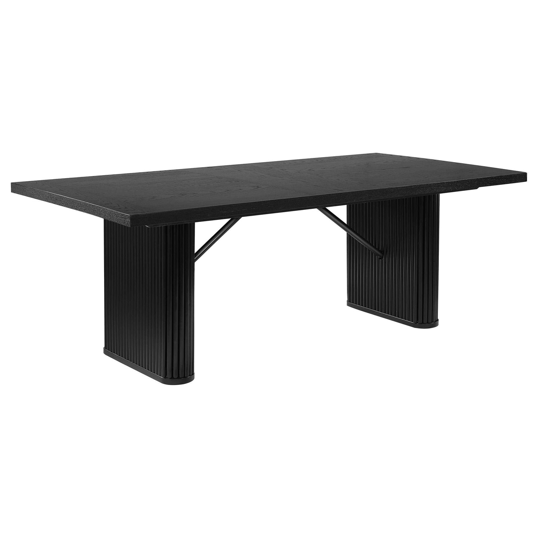 Catherine Black Dining Table - Ornate Home