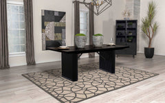 Catherine Black Dining Table - Ornate Home