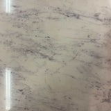 Ceana Genuine White Marble Top & Black Dining Table - Ornate Home