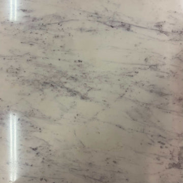 Ceana Genuine White Marble Top & Black Dining Table - Ornate Home