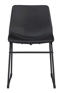 Centiar Black Side Chair (Set of 2) - Ornate Home