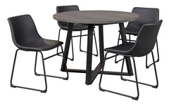 Centiar Black Side Chair (Set of 2) - Ornate Home
