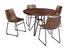 Centiar Brown Side Chair (Set of 2) - Ornate Home