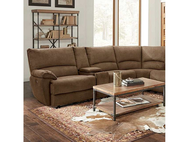 Cerelia Brown Power Sectional - Ornate Home