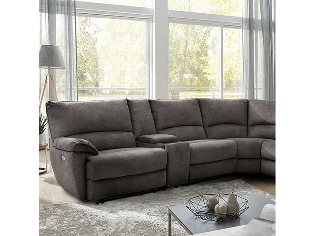 Cerelia Gray Power Sectional - Ornate Home