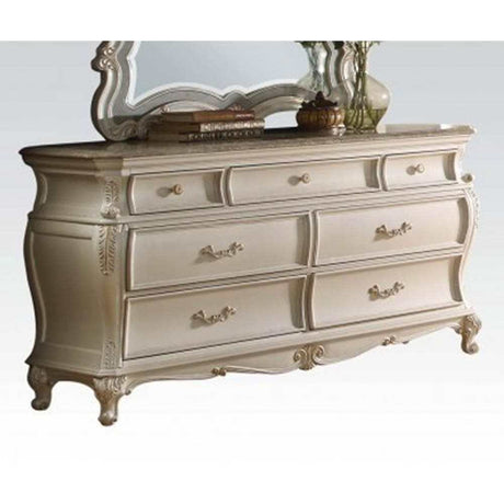 Chantelle Pearl White Dresser - Ornate Home