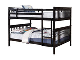 Chapman Black Full Over Full Bunk Bed - Ornate Home