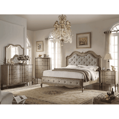 Chelmsford Antique Taupe Nightstand - Ornate Home