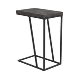 Chevron Grey Expandable Accent Table - Ornate Home