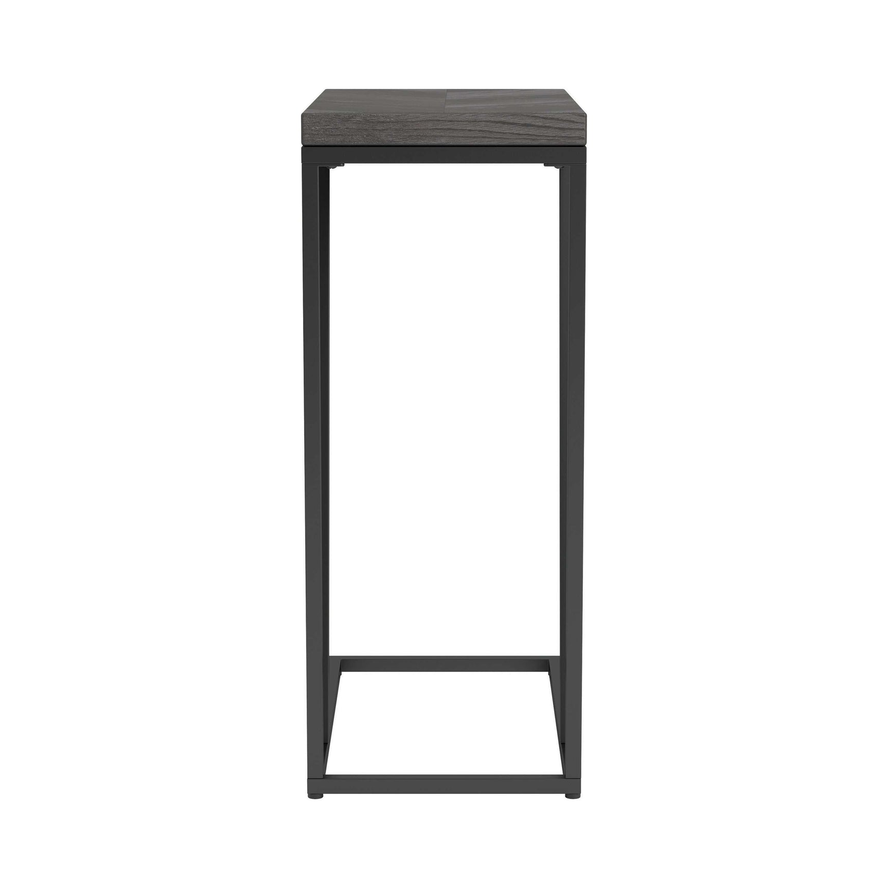 Chevron Rustic Grey Accent Table - Ornate Home