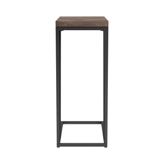 Chevron Tobacco Accent Table - Ornate Home