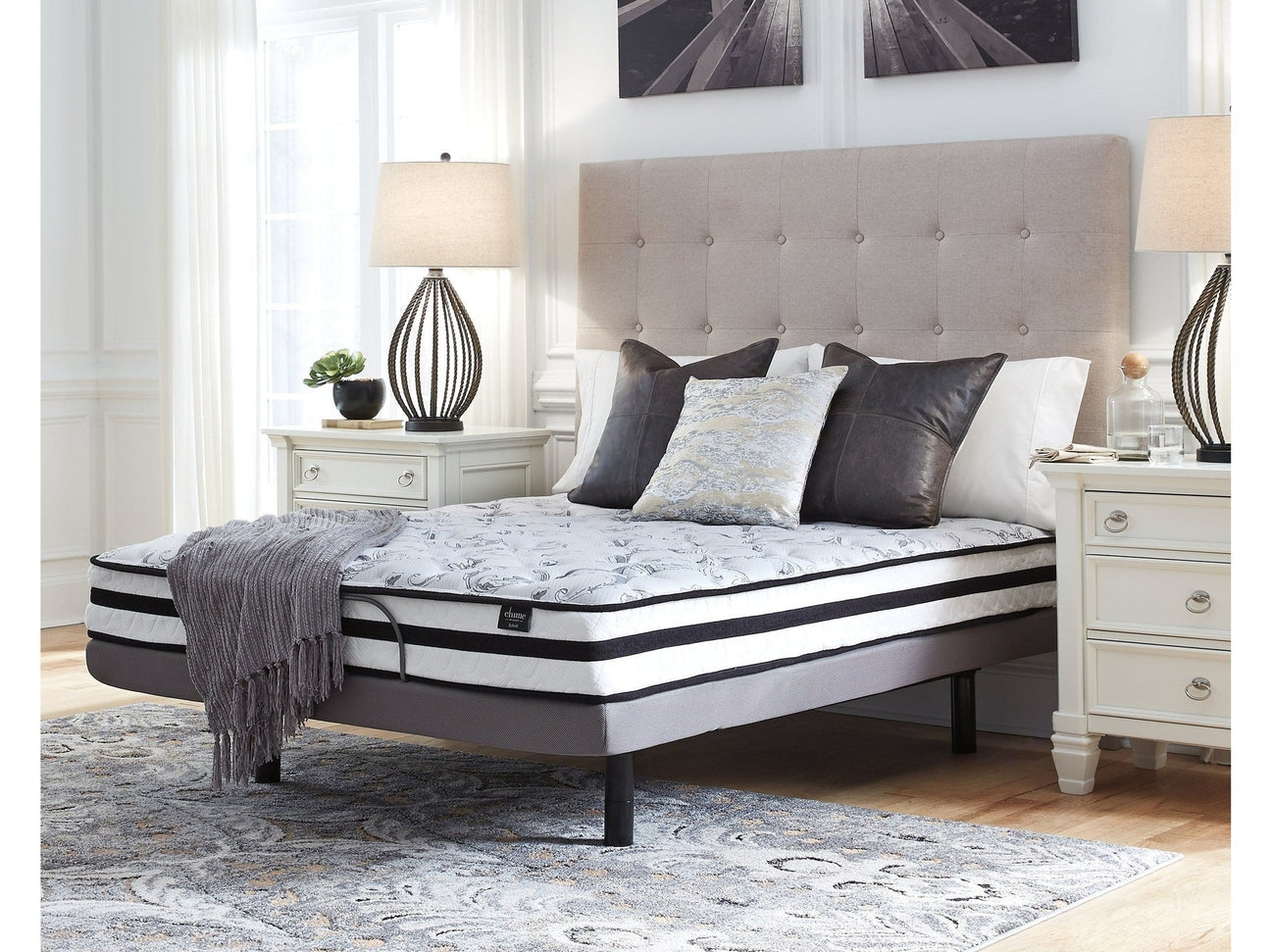 Chime Innerspring 8 Inch Twin Mattress in a Box - Ornate Home