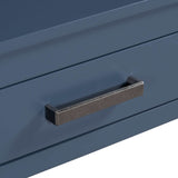 Chino Console Table Blue - Ornate Home