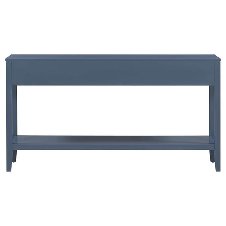 Chino Console Table Blue - Ornate Home