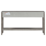 Chino Console Table Gray - Ornate Home