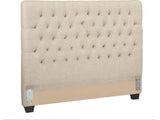Chloe Oatmeal Full Headboard - Ornate Home