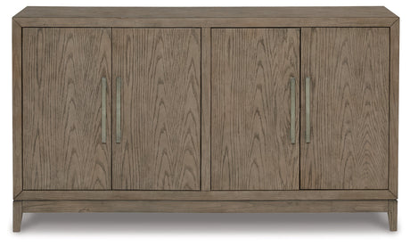 Chrestner Gray Dining Server - Ornate Home