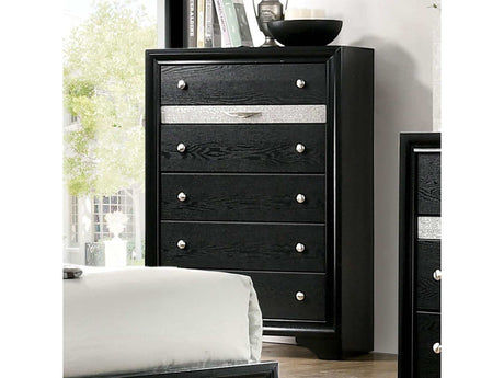 Chrissy Black Chest - Ornate Home