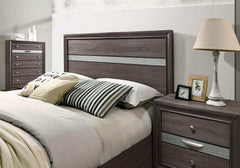Chrissy Gray 4pc Queen Bedroom Set - Ornate Home