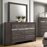 Chrissy Gray 4pc Queen Bedroom Set - Ornate Home