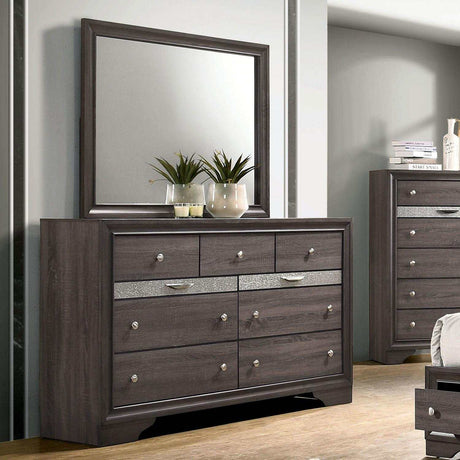 Chrissy Gray 4pc Queen Bedroom Set - Ornate Home