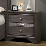 Chrissy Gray 5pc Queen Bedroom Set (2 Nightstands) - Ornate Home