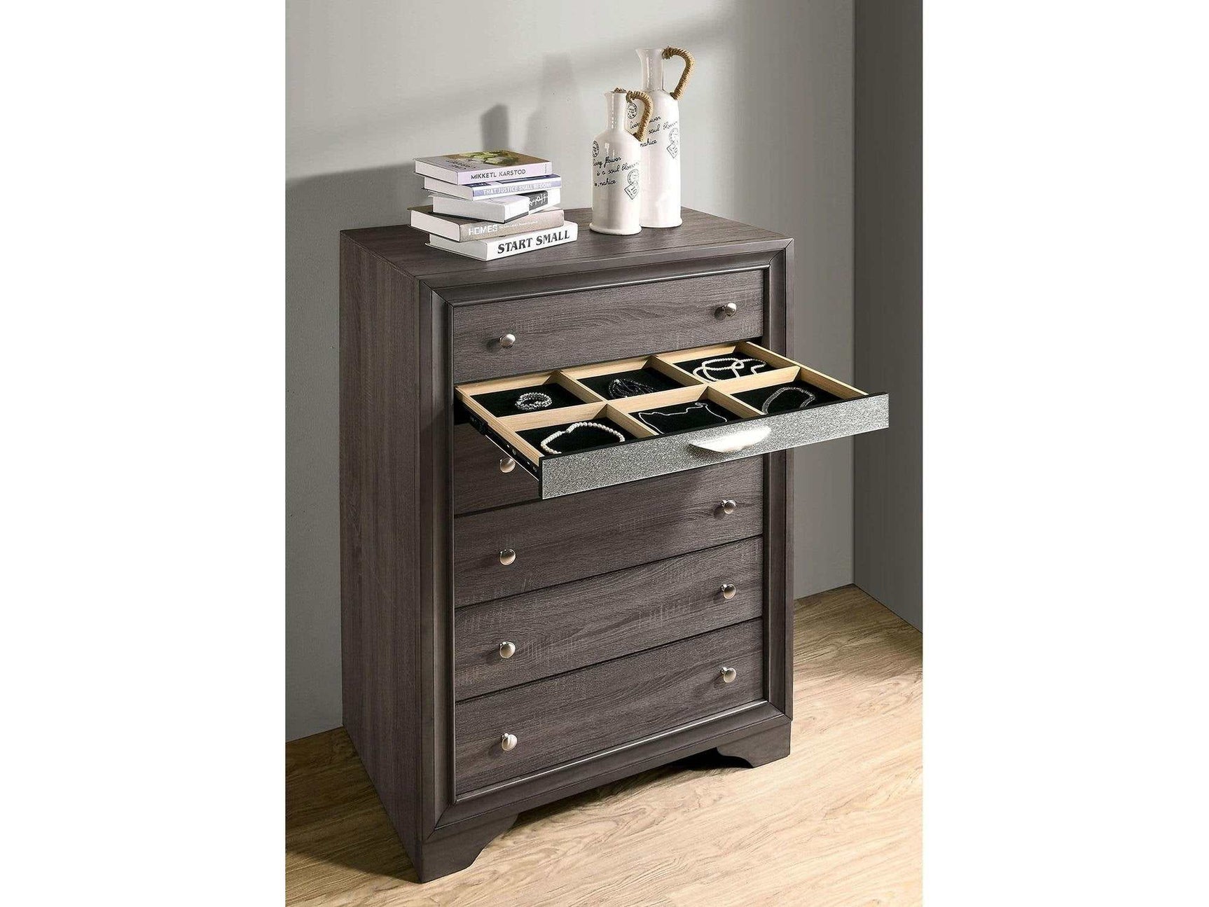 Chrissy Gray Chest - Ornate Home