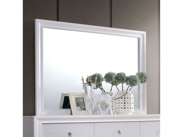 Chrissy White Mirror - Ornate Home