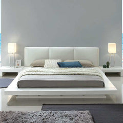 Christie White Eastern King Bed - Ornate Home