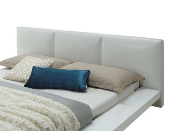Christie White High Gloss Lacquer Queen Bed - Ornate Home