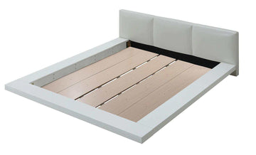 Christie White High Gloss Lacquer Queen Bed - Ornate Home