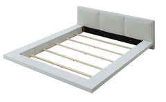 Christie White High Gloss Lacquer Queen Bed - Ornate Home