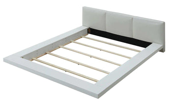 Christie White High Gloss Lacquer Queen Bed - Ornate Home