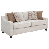 Christine Beige 2 Pc Sofa Set - Ornate Home