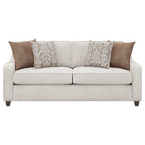 Christine Beige 2 Pc Sofa Set - Ornate Home