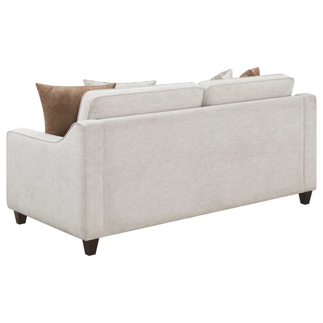 Christine Beige 2 Pc Sofa Set - Ornate Home