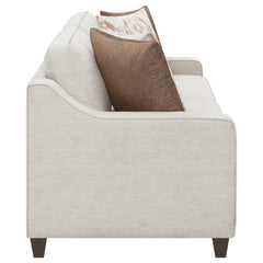 Christine Beige 2 Pc Sofa Set - Ornate Home