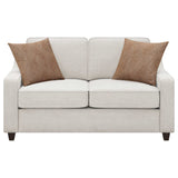 Christine Beige 2 Pc Sofa Set - Ornate Home