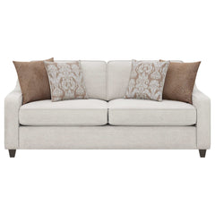 Christine Beige 3 Pc Sofa Set - Ornate Home