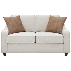 Christine Beige 3 Pc Sofa Set - Ornate Home