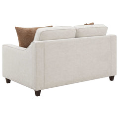 Christine Beige 3 Pc Sofa Set - Ornate Home