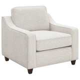 Christine Beige 3 Pc Sofa Set - Ornate Home