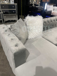 Ciabattoni Gray U Shape Sectional Sofa - Ornate Home